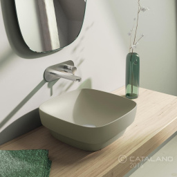 КЕРАМИЧЕСКАЯ РАКОВИНА 40 СМ CATALANO GREEN LUX, СЕРАЯ (140AGRLXGS)