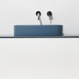 КЕРАМИЧЕСКАЯ РАКОВИНА 60 СМ SIMAS FOLIO, СИНИЙ МАТОВЫЙ (FO02-MATTE NAVY)