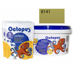 ЭПОКСИДНАЯ ЗАТИРКА OCTOPUS ZATIRKA 2-КОМП. ЦВЕТ ОЛИВКОВЫЙ 8141 2,5 КГ (8141-2)