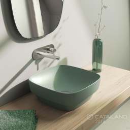 КЕРАМИЧЕСКАЯ РАКОВИНА 40 СМ CATALANO GREEN LUX, ЗЕЛЕНАЯ (140AGRLXVS)
