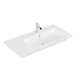 РАКОВИНА 100Х50 VILLEROY&BOCH VENTICELLO, STONE WHITE (4134R1RW)