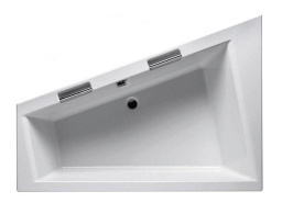 ВАННА АКРИЛОВАЯ RIHO DOPPIO LEFT RIGHT & PLUG 180Х130 СМ (BD4500500000000)