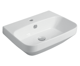 КЕРАМИЧЕСКАЯ РАКОВИНА 60 СМ SIMAS BADEN BADEN, GLOSSY WHITE (BB 10)