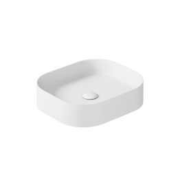 РАКОВИНА 45Х38 СМ GALASSIA SMART B, БЕЛЫЙ МАТОВЫЙ (7406MT)