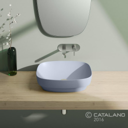 КЕРАМИЧЕСКАЯ РАКОВИНА 50 СМ CATALANO GREEN LUX, ГОЛУБАЯ (150AGRLXAS)
