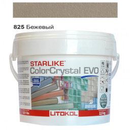 ЭПОКСИДНАЯ ЗАТИРКА LITOKOL STARLIKE EVO COLORCRYSTAL 825 БЕЖЕВЫЙ ХАМЕЛЕОН 2,5 КГ (CCEVOBHV02.5)