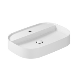 РАКОВИНА НАКЛАДНАЯ 65Х45 СМ GALASSIA SMART B, БЕЛЫЙ (7400)