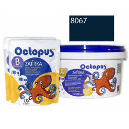 ЭПОКСИДНАЯ ЗАТИРКА OCTOPUS ZATIRKA 2-КОМП. ЦВЕТ БИРЮЗОВО-МОРСКОЙ 8067 2,5 КГ (8067-2)