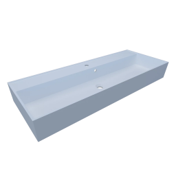 РАКОВИНА НАКЛАДНАЯ FANCY MARBLE CRASS 1200, БЕЛЫЙ МАТОВЫЙ (CRASS 120 - 3)