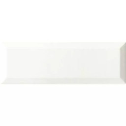 Фото плитки MONOPOLE BLANCO BRILLO BIS 10X30 из коллекции MONOPOLE MONOCOLOR BISELADO  Фото плитки MONOPOLE BLANCO BRILLO BIS 10X30 из коллекции MONOPOLE MONOCOLOR BISELADO
