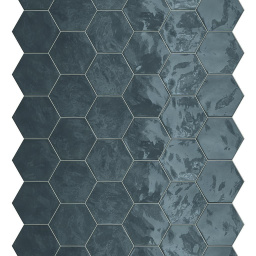 Фото плитки TERRATINTA MAGICA HEXA WALL OCEAN WAVE GLOSSY 15X17,3 из коллекции TERRATINTA MAGICA HEXA 