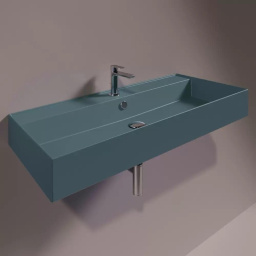 КЕРАМИЧЕСКАЯ РАКОВИНА 101 CМ SIMAS AGILE, MATTE NAVY (AG 101)