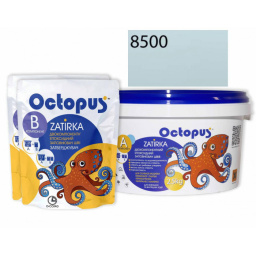 ЭПОКСИДНАЯ ЗАТИРКА OCTOPUS ZATIRKA 2-КОМП. ЦВЕТ БИРЮЗОВЫЙ ОКЕАН 8500 2,5 КГ (8500-2)