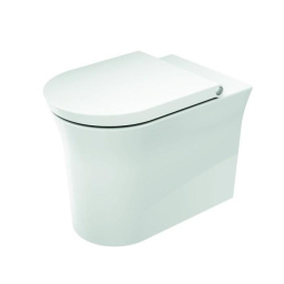 УНИТАЗ БЕЗОБОДКОВЫЙ НАПОЛЬНЫЙ DURAVIT WHITE TULIP, БЕЛЫЙ (2001090000)