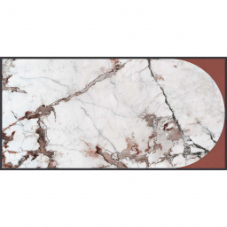 Фото плитки CEDIT POLICROMA ARCO BRECCIA-MATTONE MAT 6MM RETT 764111 120x240 из коллекции CEDIT POLICROMA 