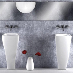 КАМЕННАЯ РАКОВИНА 40 СМ MARMORIN WAVER (470 040 020 XX X)