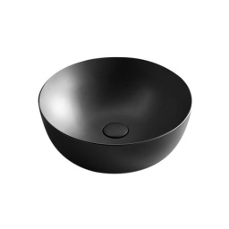 РАКОВИНА НАКЛАДНАЯ 42 СМ NIC DESIGN OVVIO, ЧЕРНЫЙ ГЛЯНЦЕВЫЙ (001 447.008)