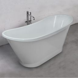 ВАННА КАМЕННАЯ FANCY MARBLE NEWTON 160Х66 СМ, БЕЛАЯ (90160002)