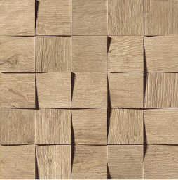 Фото плитки ATLAS CONCORDE AXI GOLDEN OAK MOSAICO 3D 35Х35 из коллекции ATLAS CONCORDE AXI 