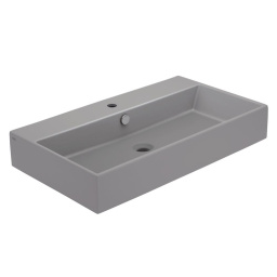 КЕРАМИЧЕСКАЯ РАКОВИНА 80 СМ CIELO SMILE, СЕРЫЙ (SMLAA80-BR)