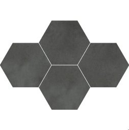 Фото плитки STARGRES TOWN ANTRACITE MOZAIKA HEKSAGON 28,3X40,8X0,95 из коллекции STARGRES TOWN 