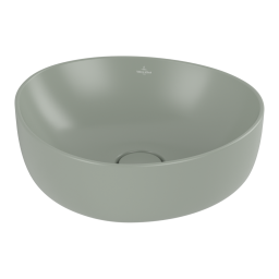 РАКОВИНА НАКЛАДНАЯ АССИМЕТРИЧНАЯ 40Х39,5 СМ VILLEROY&BOCH ANTAO, MORNING GREEN (4A7240R8)