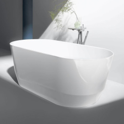 ВАННА ИЗ ИСКУССТВЕННОГО КАМНЯ LAUFEN LAUFEN PRO 165Х75 СМ, WHITE (H2399520000001)