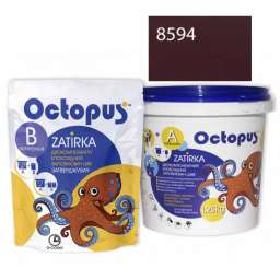 ЭПОКСИДНАЯ ЗАТИРКА OCTOPUS ZATIRKA 2-КОМП. ЦВЕТ ФИОЛЕТОВО-КОРИЧНЕВЫЙ 8594 1,25 КГ (8594-1)