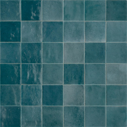 Фото плитки MARAZZI ZELLIGE M5P6 PETROLIO 10Х10 из коллекции MARAZZI ZELLIGE 
