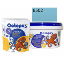 ЭПОКСИДНАЯ ЗАТИРКА OCTOPUS ZATIRKA 2-КОМП. ЦВЕТ БИРЮЗОВЫЙ ОКЕАН 8502 2,5 КГ (8502-2)