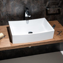 МРАМОРНАЯ РАКОВИНА 60 СМ RAVAK FORMY 02, БЕЛЫЙ (XJM01260000)