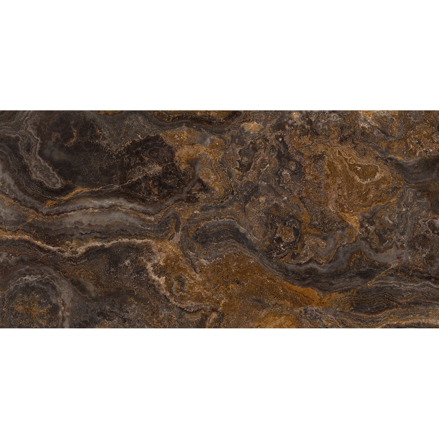 Фото плитки COLORKER BELLAFORMA BROWN PUL. 58.5x117.2 из коллекции COLORKER BELLAFORMA 