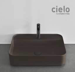 КЕРАМИЧЕСКАЯ РАКОВИНА 60 СМ CIELO SHUI COMFORT, ТЕМНО-КОРИЧНЕВЫЙ (SHCOLARF-FN)
