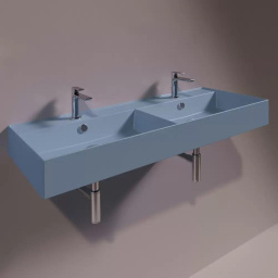 КЕРАМИЧЕСКАЯ РАКОВИНА 121 CМ SIMAS AGILE, MATTE PERVINCA (AG 121D)