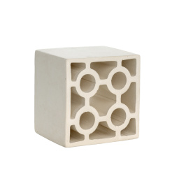 Фото плитки TERRATINTA SARTORIA SPLIT CIRCLE WHITE MATT SASPCI01N 12Х12 из коллекции TERRATINTA SARTORIA 