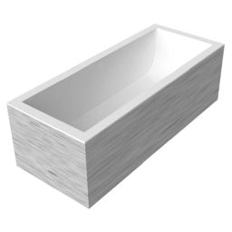 ВАННА ОТДЕЛЬНОСТОЯЩАЯ ANTONIO LUPI BIBLIO 180X80 СМ (BIBLIO15 ROVERE GRIGIO)