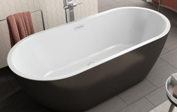 ВАННА АКРИЛОВАЯ KOLPA SAN DALIA-FS 170X80 СМ WHITE-BLACK (3838987 561767)