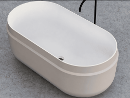 ВАННА ИЗ ИСКУССТВЕННОГО КАМНЯ KOLPA SAN BOUL-FS 165X85 СМ SAND (3838987 592310)