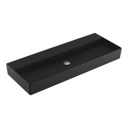 РАКОВИНА ПОДВЕСНАЯ 120Х47 VILLEROY&BOCH MEMENTO 2.0, EBONY (4A22C3S5)