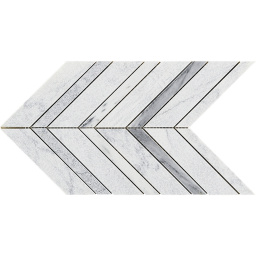 Фото плитки LANTIC COLONIAL WORLD G116 AMSTERDAM CHEVRON WHITE 28X19 из коллекции LANTIC COLONIAL WORLD 