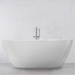 ВАННА КАМЕННАЯ FANCY MARBLE ALBERT 174Х78 СМ, БЕЛАЯ (10175002)