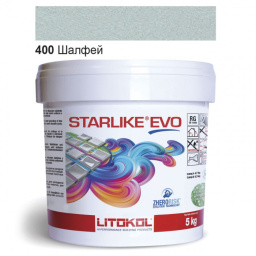 ЭПОКСИДНАЯ ЗАТИРКА LITOKOL STARLIKE EVO 400 ШАЛФЕЙ 5 КГ (STEVOVSL0005)