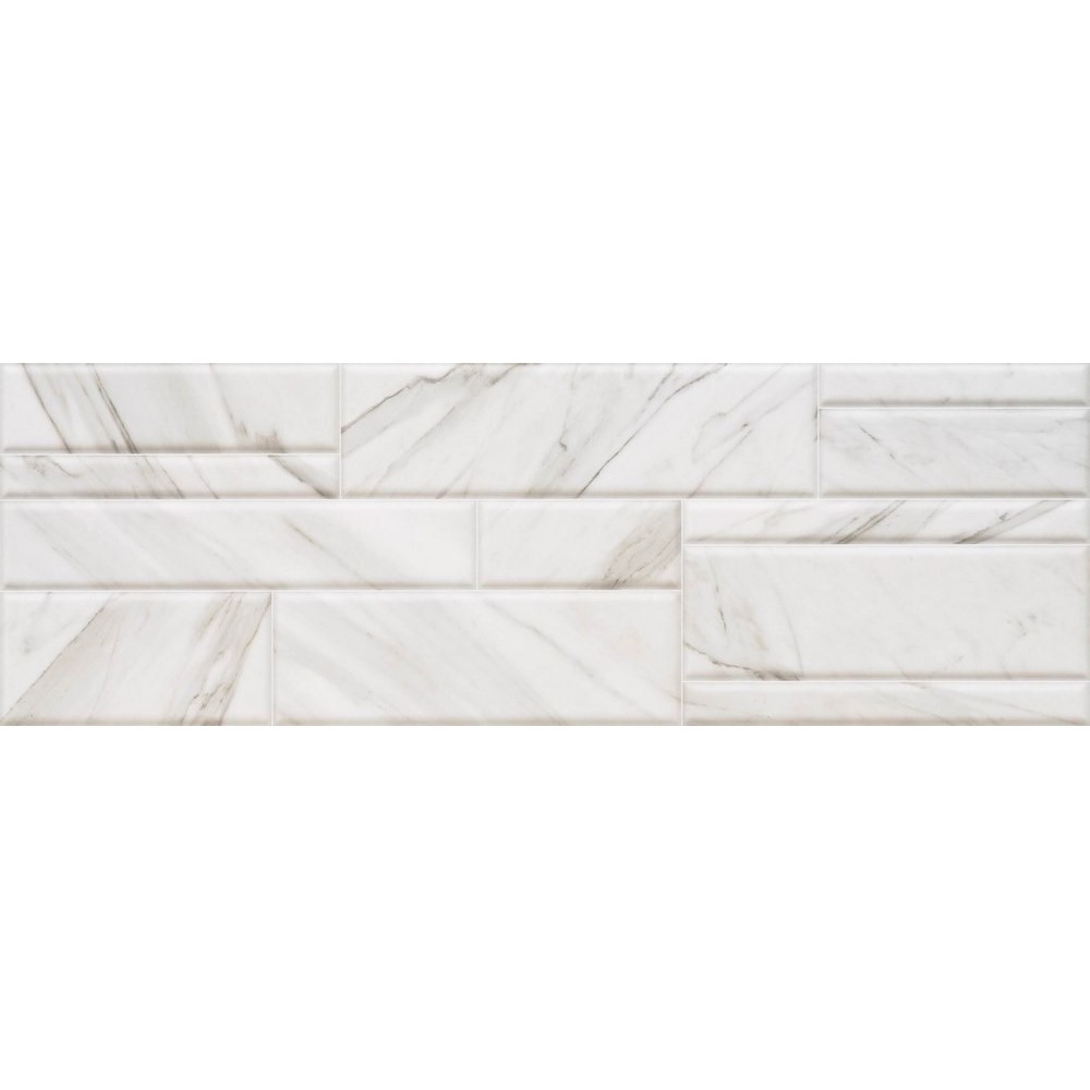Фото плитки SALONI RODAS BLANCO BRX500 40x120 из коллекции SALONI ATLAS 40x120 