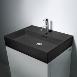 КЕРАМИЧЕСКАЯ РАКОВИНА 60 СМ LAUFEN KARTELL, ГРАФИТ МАТОВЫЙ (H8103337581041)