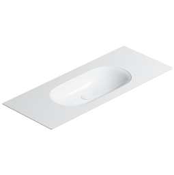 КЕРАМИЧЕСКАЯ РАКОВИНА 125Х50 СМ CATALANO HORIZON, BIANCO LUCIDO (1125HZ00)