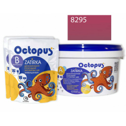 ЭПОКСИДНАЯ ЗАТИРКА OCTOPUS ZATIRKA 2-КОМП. ЦВЕТ КРАСНЫЙ 8295 2,5 КГ (8295-2)