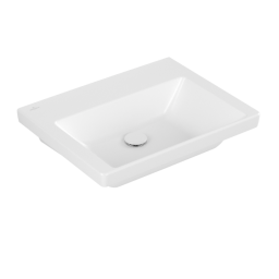 РАКОВИНА 60Х47 VILLEROY&BOCH SUBWAY 3.0, STONE WHITE (4A7063RW)