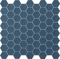 Фото плитки TERRATINTA MAGICA HEXA AEGEAN BLUE MOS. MATT 316X316 из коллекции TERRATINTA MAGICA HEXA 