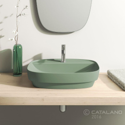 КЕРАМИЧЕСКАЯ РАКОВИНА 65 СМ CATALANO GREEN LUX, ЗЕЛЕНАЯ (165GRLXVS)