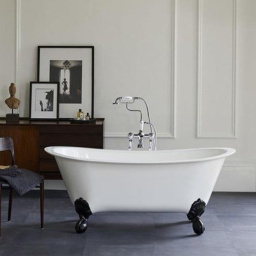 ВАННА КАМЕННАЯ BURLINGTON CLEARSTONE BATELLO GRANDE 169Х80 СМ (N10CS)